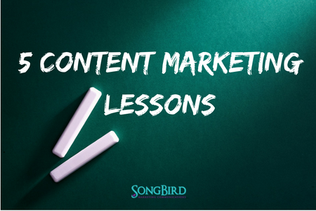 5 Important Content Marketing Lessons