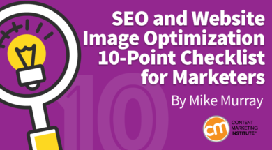 SEO and Website Image Optimization 10-Point Checklist for Marketers