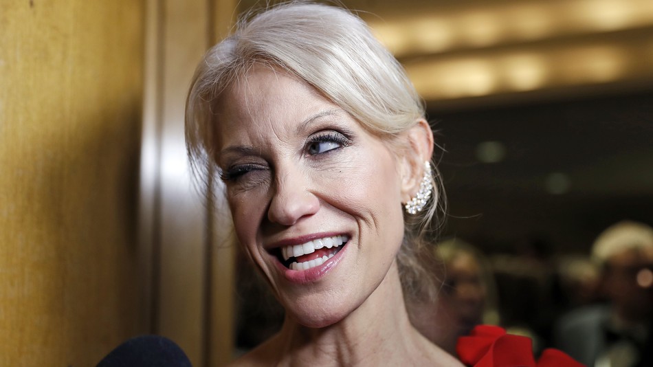 Kellyanne Conway made up a massacre so folks on Twitter lampooned her