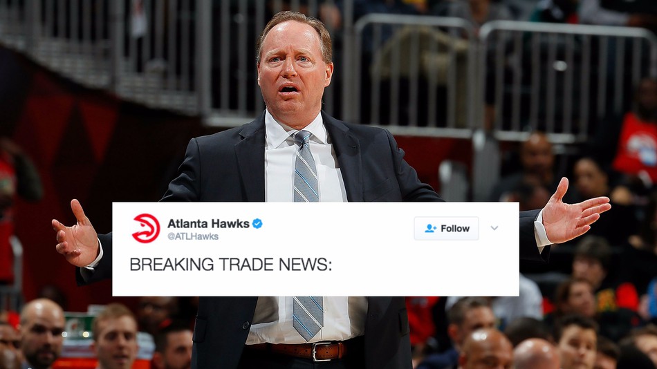 The Atlanta Hawks Twitter account doesn’t want your unsolicited trade advice