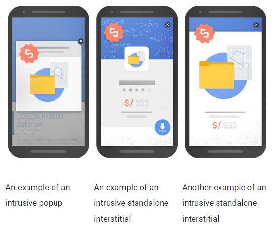 SEO: Google Rolls Out Mobile Popup Penalty