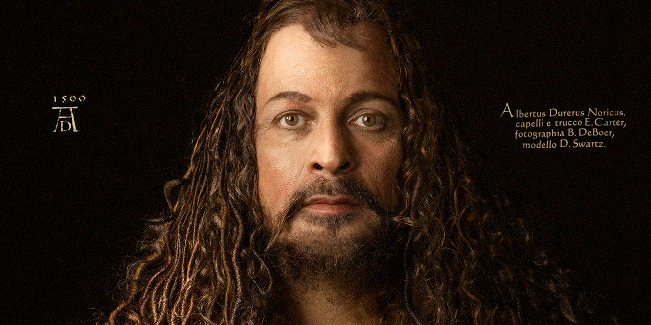 This CP+B Creative Dressed Up as Albrecht Dürer for the Best Agency Headshot Ever
