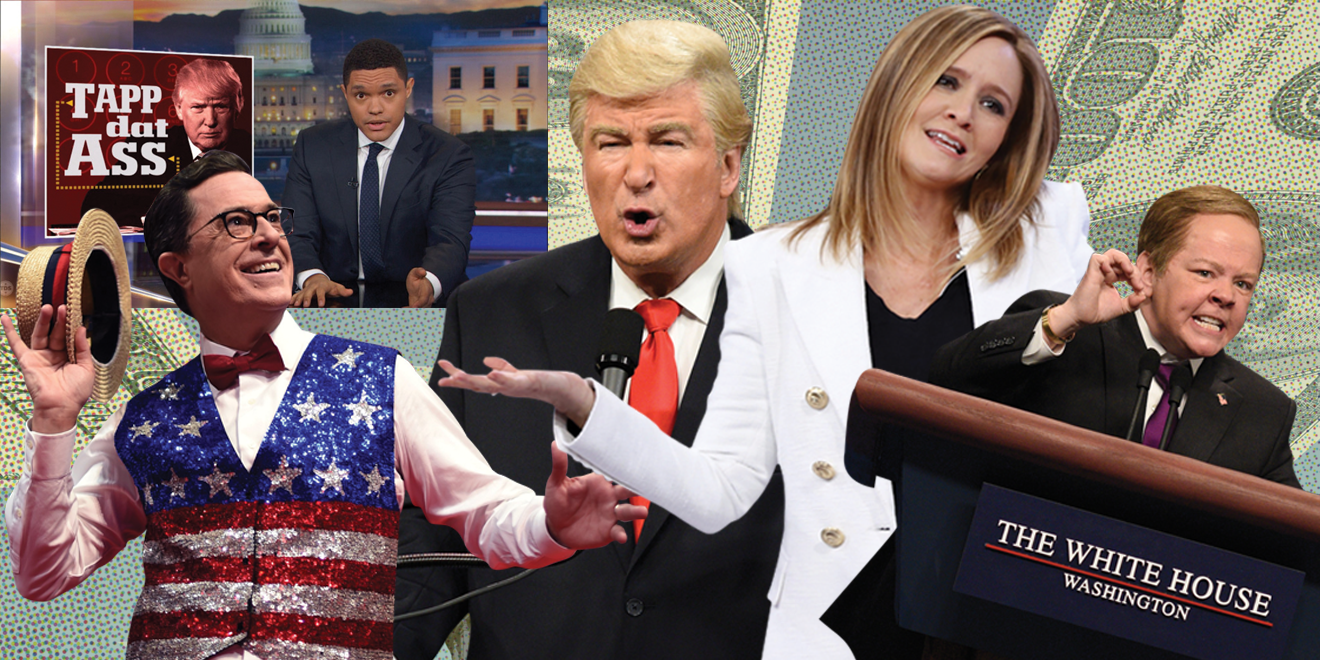 Trump Jokes Are Paying Off for Late-Night Shows, With Soaring Ratings and Ad Revenue