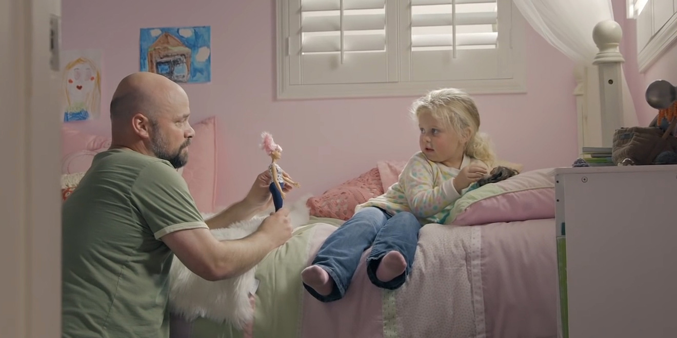 Why Barbie Wants to Show Dads Playing Dolls With Their Daughters