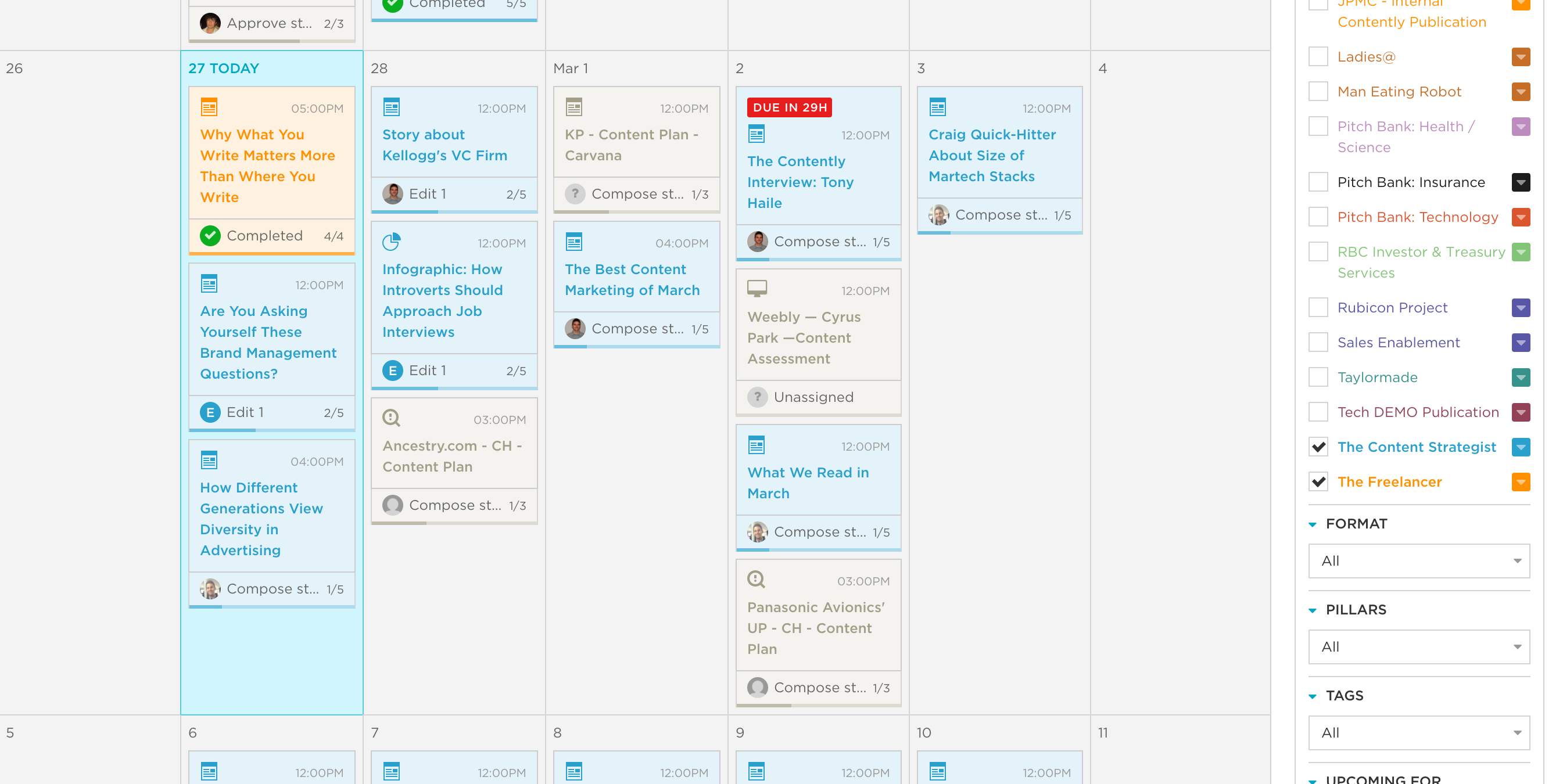 Why You Need a Cross-Functional Content Marketing Calendar