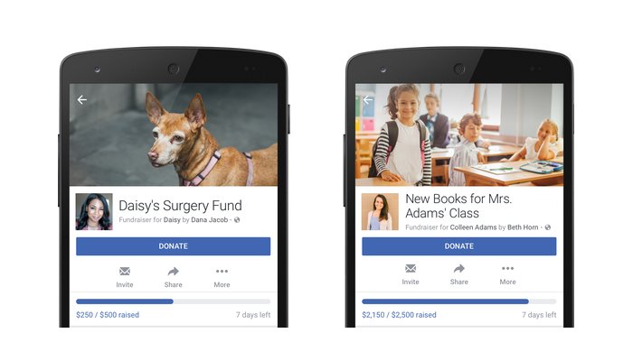 Facebook challenges GoFundMe with personal fundraising features