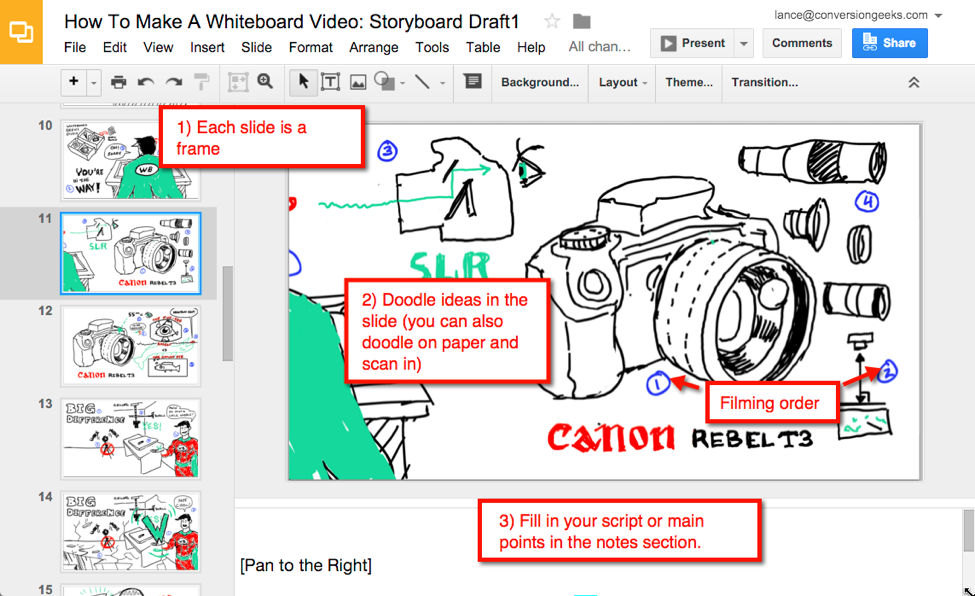 The Non-Artist’s Guide To Storyboarding Marketing Videos