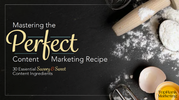 New eBook: 30 Essential Ingredients to Stock Your Content Marketing Kitchen