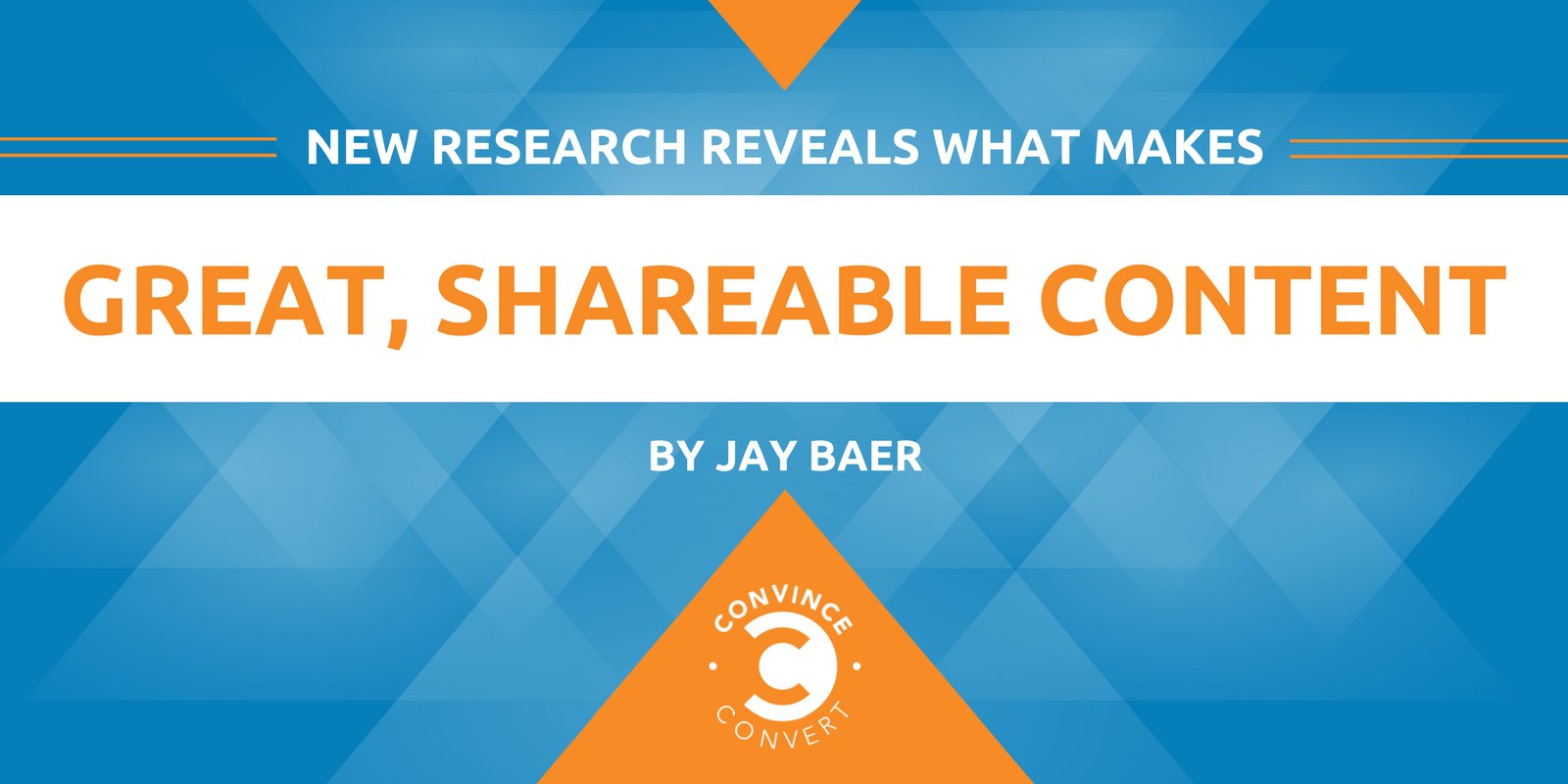 New Research Reveals What Makes Great, Shareable Content