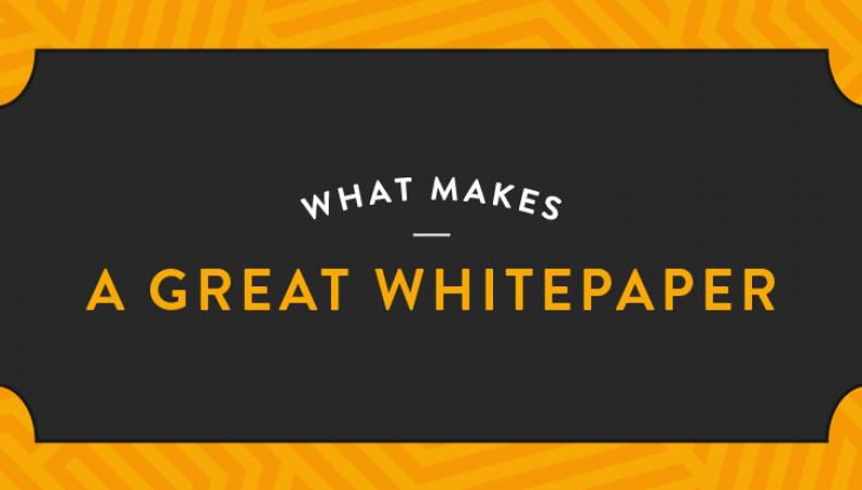 What Makes a Great Whitepaper?