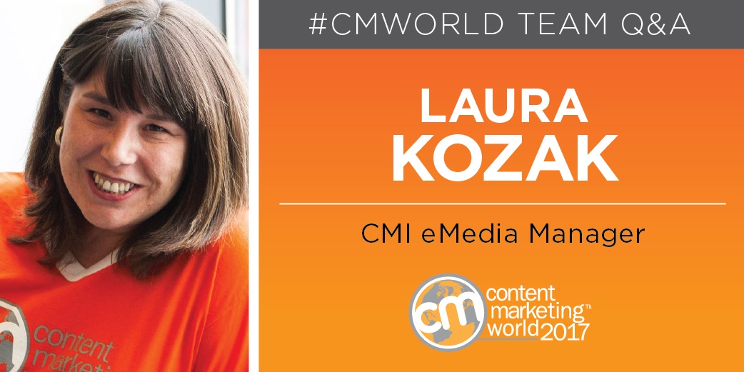 Meet the CMI & #CMWorld Team: Laura Kozak