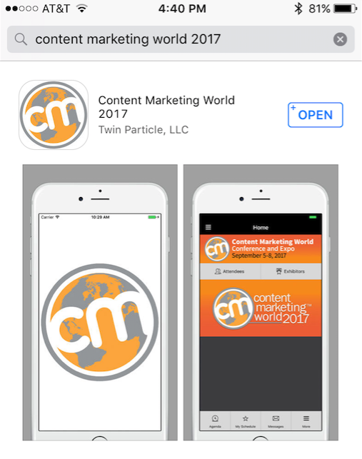 #CMWorld 2017 App Features – Download now!