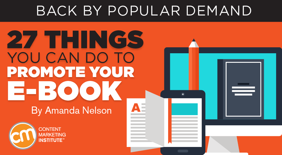 27 Things You Can Do to Promote Your E-Book