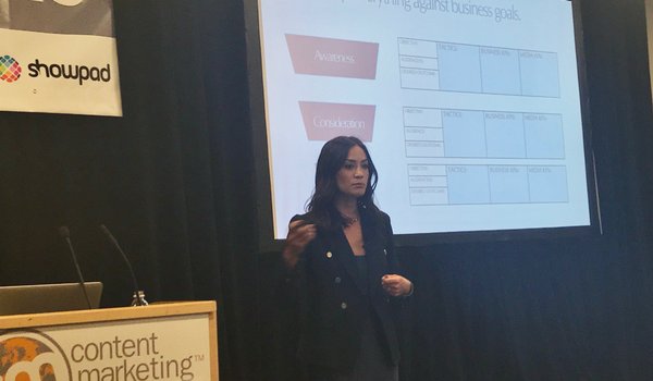 Alicianne Rand Shares 4 Tips for Driving Sales Through Content Marketing #CMWorld