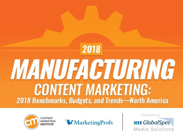 6 Ways Manufacturing Marketers Can Improve Their Content Marketing [New Research]