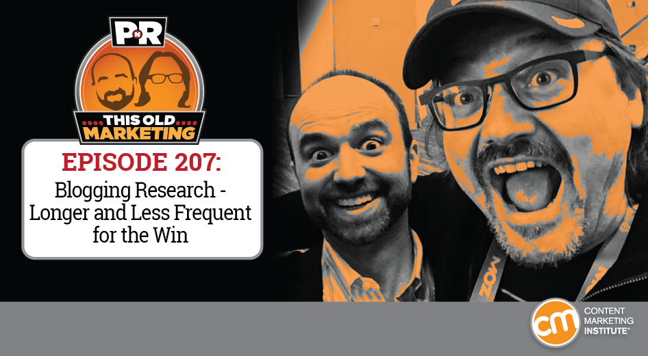 This Week in Content Marketing: Blogging Research – Longer and Less Frequent for the Win