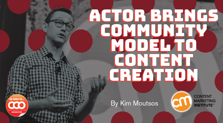 Actor Brings Community Model to Content Creation