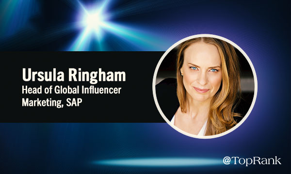 Digital Marketing Spotlight: An Interview With Ursula Ringham, Head of Global Influencer Marketing, SAP