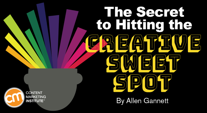 The Secret to Hitting the Creative Sweet Spot