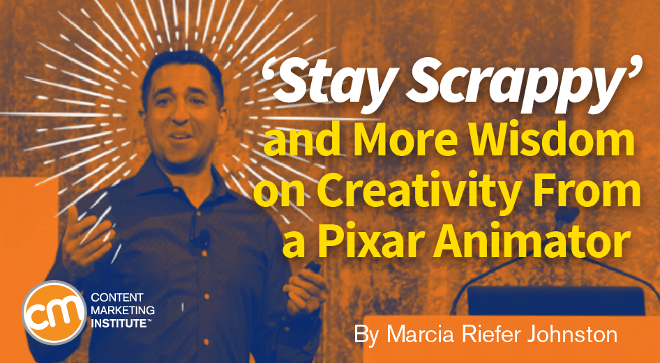 ‘Stay Scrappy’ and More Wisdom on Creativity From a Pixar Animator