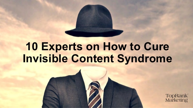 Invisible Content Syndrome and the Content Promotion Tactics to Cure It