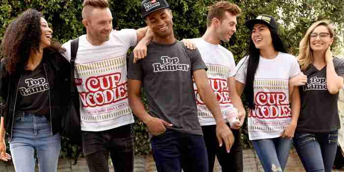 What Did American Consumers Want From the Maker of Cup Noodles and Top Ramen? Hats and Shirts, Apparently.